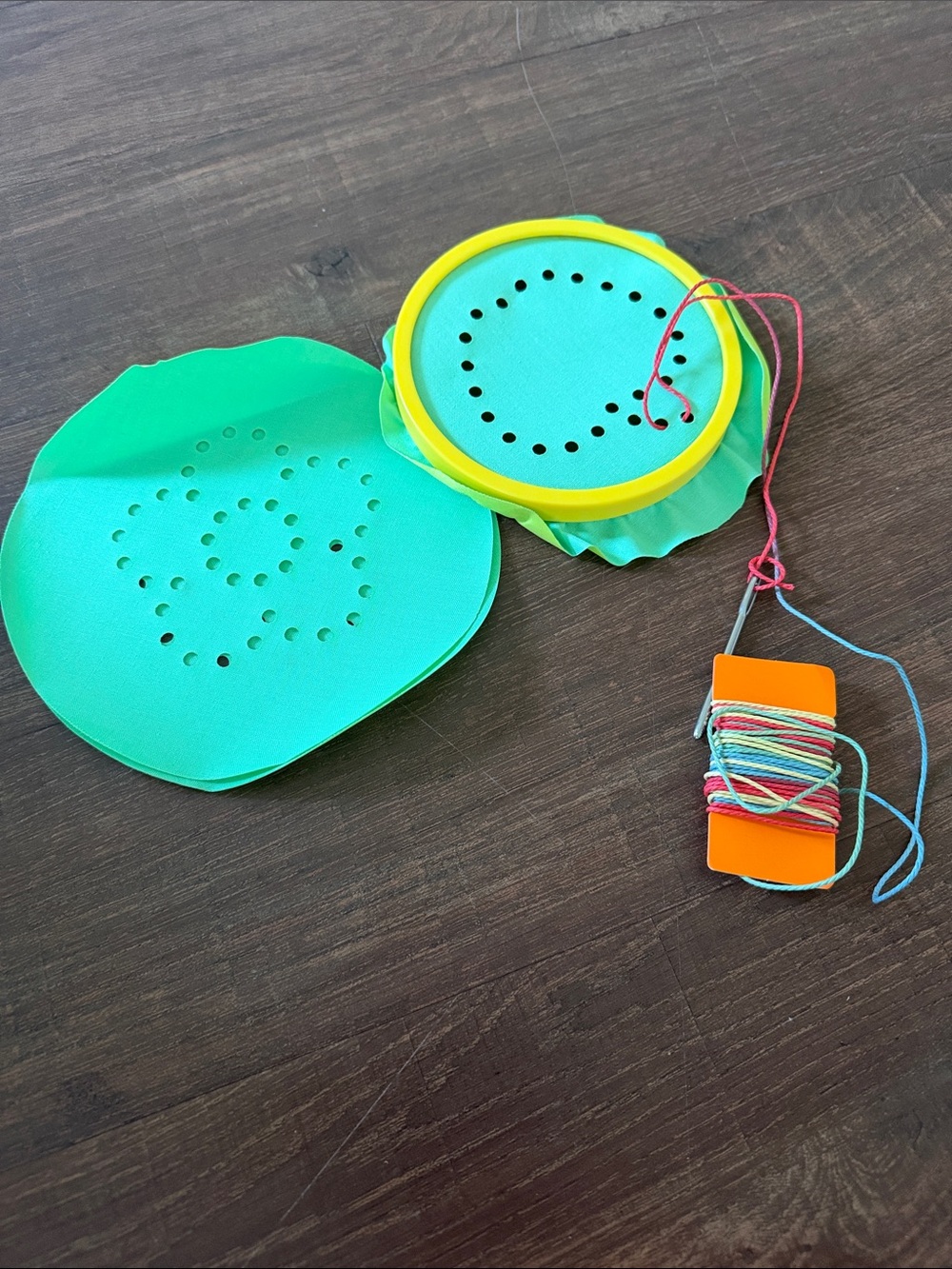 Kids Sewing Lacing Toy - Multicolor Stitching Activity